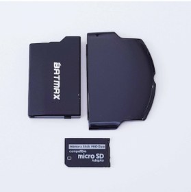 Resim Psp Batarya Pil Psp Kapak Memory Stick Pro Duo Adaptör Set Psp 2000 Psp 3000 Psp Slim Uyumlu 