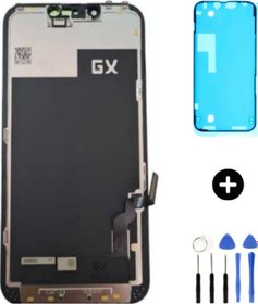 Resim İphone 13 Pro Uyumlu Gx Lcd Dokunmatik Ekran + Montaj Seti 
