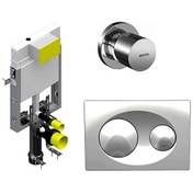 Resim Gömme Rezervuar 8.5 CM Tuğla Duvar Seti Kumanda Paneli - Stop Valf 8000-1000 Bocchi