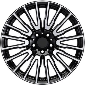 Resim EMR-156-02 9.0x20"-5x112 ET35 72.6 Black Diamond Jant (4 Adet) 