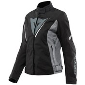 Resim Dainese Veloce Black Charcoal Gray White Kadın D-Dry Mont 