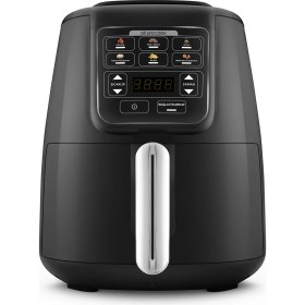 Resim Karaca Air Pro Cook Köz Steel Xl Çelik Hazneli Airfryer Black Silver 4 Litre 4 Kişilik 