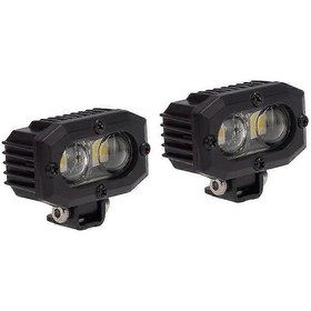 Resim Wezone 1:10 Rc Araçlar İçin 5050 Led Işık, Trx4 Scx10 90046 Uyumlu, 5-8v Çalışır, Aydınlatma Fonksiyonu, İki Adet Kare Far, Kolay Kurulum 