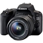 Resim CANON EOS 200D 18-55mm DC III KİT İTHALATCI GARANTİLİ 