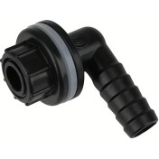 Resim Dashanshop 1 Adet Su Tankı Çıkış Bağlantısı - Ayarlanabilir Akışlı Plastik Balık Tanku Bağlantı Parçası 