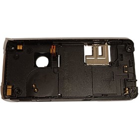 Resim Nokia 6280 Orta Kasa Kapak Tuş Takımı 6280 Uyumlu Siyah Renk Orta 