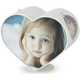 Resim Beyaz Dönen Kalp Çerçeve 014S 