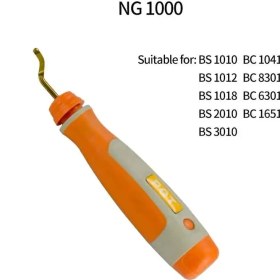 Resim Mingjin Shop 1 NG1000 Tarzı BS2010 El Çapak Kırpma Bıçağı Kazıyıcı NBNG1000 Bakır Boru Raybası Için Çapak Alma Kolu Aracı Parçaları B B Çapak Kazıyıcı (Yurt Dışından) 