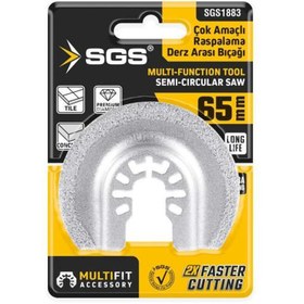 Resim Sgs 1883 Derz Arası Raspalama Bıçağı 65 mm Elmas 