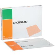 Resim Smith&Nephew Bactigras Yara Örtüsü Antiseptik Sargı Bakım Örtüsü 10 x 10 CM 