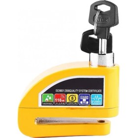 Resim Yunjin Shop 1 Stili Yazın Motosiklet Scooter Bisiklet Hırsızlığa Karşı Disk Fren Kilidi Güvenlik Alarm Sistemi E-Bisiklet Bisiklet Alarm Disk Fren Kilidi Bisiklet Parçaları (Yurt Dışından) 