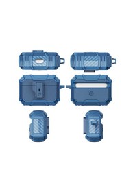 Resim Ekılıf - Apple Uyumlu AirPods Pro - Kılıf Darbelere Karşı Dayanıklı Koruyucu Silikon Kılıf Airbag 27 - Yeşil 