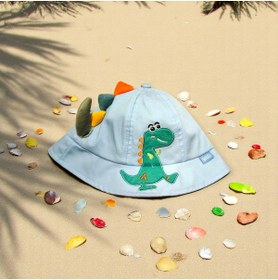 Resim MİLAYS LİFE HOME COLLECTİON MİLAYS 1-3 YAŞ ERKEK BEBEK FÖTR ŞAPKA DİNAZOR NAKIŞLI VE UZANTILI 