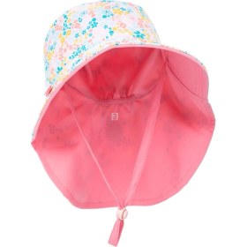 Resim Nabaiji Bebek Uv Korumalı Şapka - Pembe / Çiçek Baskılı 