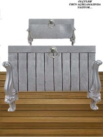 Resim Sonem Çeyiz Çeyiz Sandığı Söz Nişan Bohça Gelin Damat Sandık 2li 0601 
