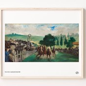Resim Longchamp’taki Yarışlar, Poster 