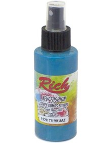 Resim Rich New Fashion Sprey Kumaş Boyası 100 Cc. 1528 Turkuaz 