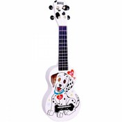 Resim Mahalo Soprano Ukulele (Dalmatian White) 