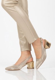 Resim aspor Altın Kadın Abiye Ayakkabı 