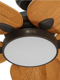 Resim Alsanfan Galata Antreasit Aydınlatmalı Uzaktan Kumandalı Tavan Vantilatörü 