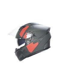 Resim Gear5 RHKC 316 Full Face Motosiklet Kaskı Kırmızı/Mat Siyah 