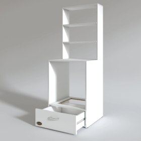 Resim Kenzlife ankastre fırın dolabı aybirgen byz 165*60*56 mutfak çekmeceli 