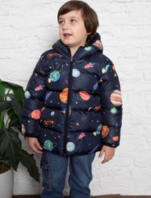 Resim Genel Markalar Gezegen Desenli Içi Polar Bebe Mont 