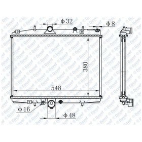 Resim Motor Su Radyatoru P406 Ym C5 Em 380X548X26 Otomatik 504608951 