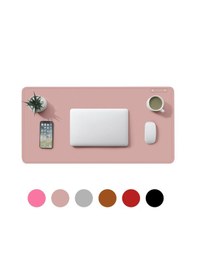 Resim Microcase Deri Mouse Pad Laptop Bilgisayar Geniş Masa Matı 80x40 Al3023 Kırmızı 