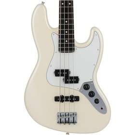Resim Fender 2024 Collection Made in Japan Hybrid II Jazz Bass PJ 4 Telli Bas Gitar - Olympic Pearl / Rosewood 