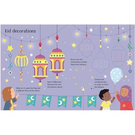 Resim Usborne Wipe-Clean - Eid Activities 