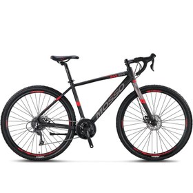 Resim MOSSO GVL 290 CLARİS TOUR 43CM (S)Siyah Kırmızı / Bisiklet 