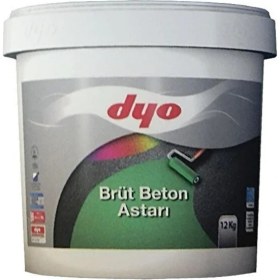 Resim Dyo Brüt Beton Astarı 12 kg Yeşil 