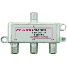 Resim Acr-2503C 1 Giris 3 Çıkıslı Kablo Tv Uydu Anten Çoklayıcı 3'lü Splitter Üçlü Splitter 