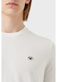 Resim Emporio Armani Erkek T Shirt 8N1Tr1 1Jrgz 0100-Beyaz 