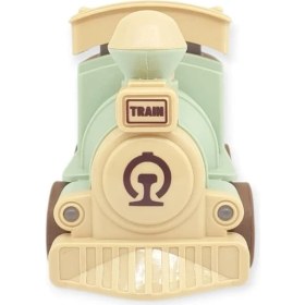 Resim Oyuncak Tren Işıklı Sesli Bas Gitsin 14CM - Yeşil - 8068A 