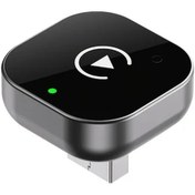 Resim Dashanshop Mini Wireless Carplay Android Adaptör Black 2si 1 Arada Kablosuz Oynat Ve Kullan Usb Usb-c Arabada Akıllı Çözüm 
