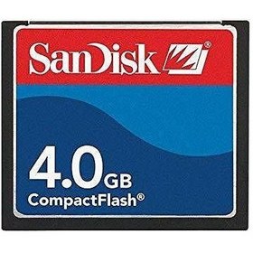 Resim Sandisk 4 GB Compact Flash Hafıza Kartı 