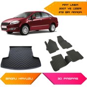 Resim Fiat Linea 3D Havuzlu Paspas Ve Bagaj Havuzu 