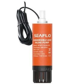 Resim Seaflo Sfsp1-g200-03b Sintine Dalgıç Pompa 12 Volt 200 Gph 37.7mm Dış Çap 