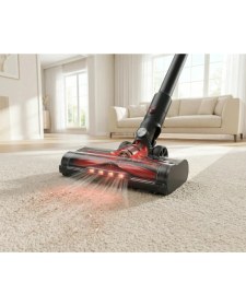 Resim Onvo Pro Xplus Dikey Şarjlı Süpürge, Turbo Başlıklı - Siyah - 250 Watt 