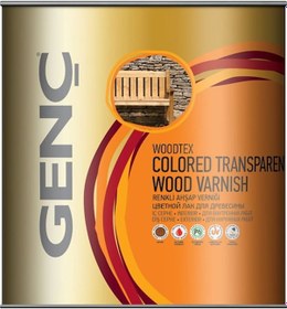 Resim Genç Renkli Ahşap Vernik 0.75 L 