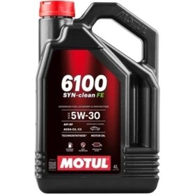 Resim Motul 6100 SYN-CLEAN FE 5W30 4 LT (C2 / C3) 