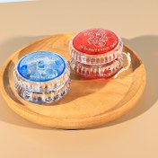 Resim LED ışıklı yo yo Çocuk oyuncakları, Gençler için mükemmel hediye, Halloween, Paskalya, Şükran Günü, Noel, doğum günleri, Yeni Yıl ve diğer tatil partisi hediyeleri, rastgele renklerle 