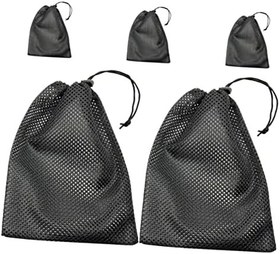 Resim INOOMP 15adet Polyester Çanta Taşınabilir Golf Topu Depolama Çantası Hafif Ve Dayanıklı Mesh Tasarım Büyük Kapasiteli Spor Ekipmanları Için Uygun 