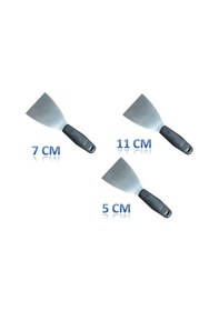 Resim Edoni Spatula Ispatula 3 Adet Farklı Boy 