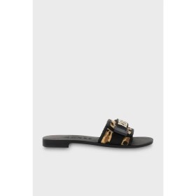 Resim Guess Elyze Logolu Terlik FLJEL5FAB03 Bayan Terlik Fljel5 FAB03 Blkna 