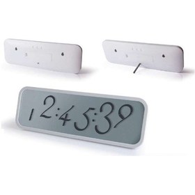 Resim Lexon Scrıpt Lcd Saat Beyaz 
