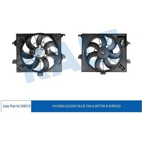 Resim Kale-348515 - Fan Motoru Hyundaı Accent Blue 1.6crdı 11 12v 