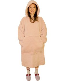 Resim Rokeff Wellsoft Giyilebilir Battaniye Pembe L/xl Pembe 